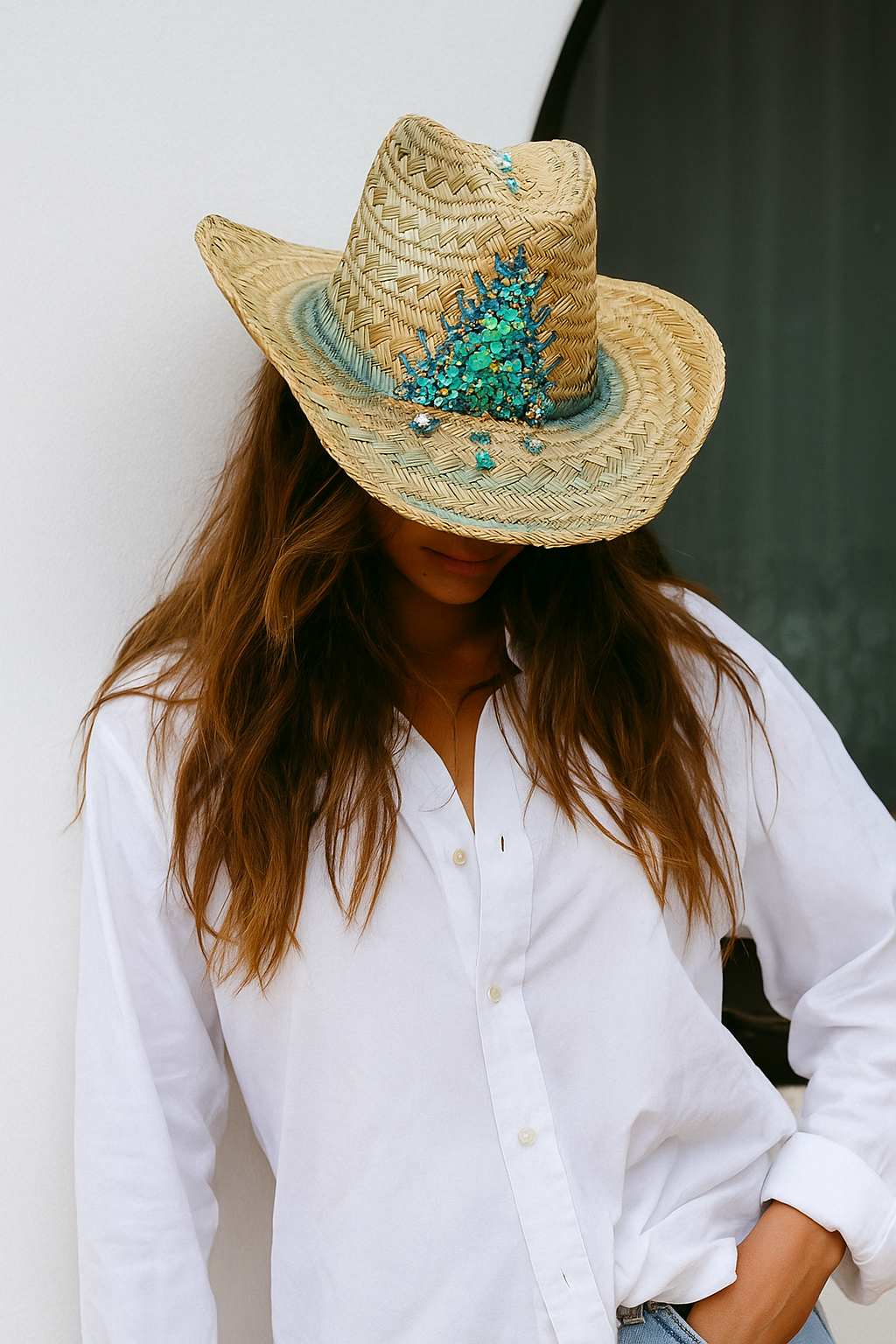 Jeweled Cowboy Hat