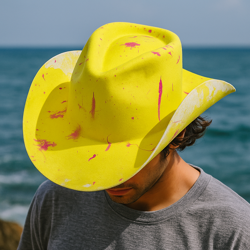 felt splatter cowboys