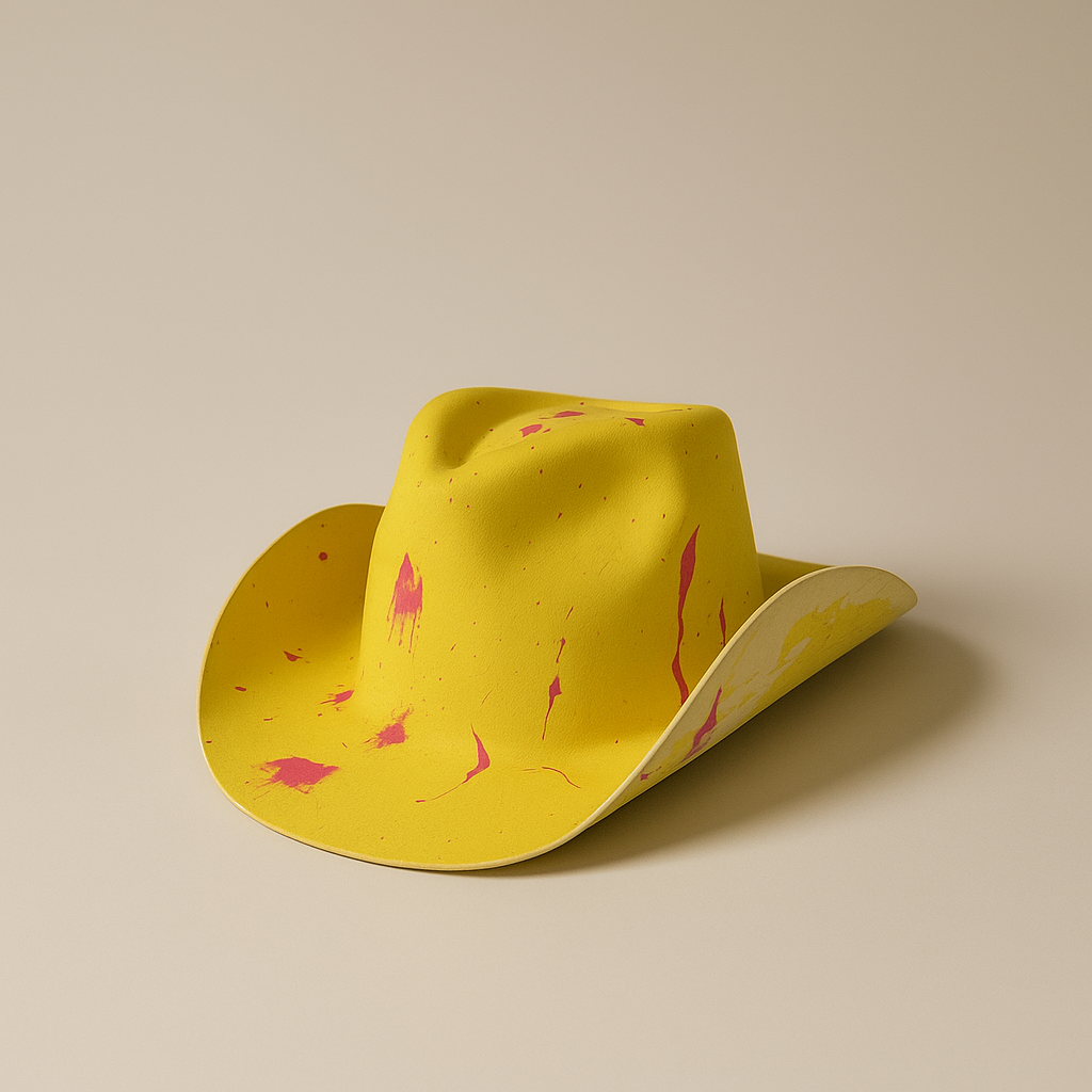 felt splatter cowboys